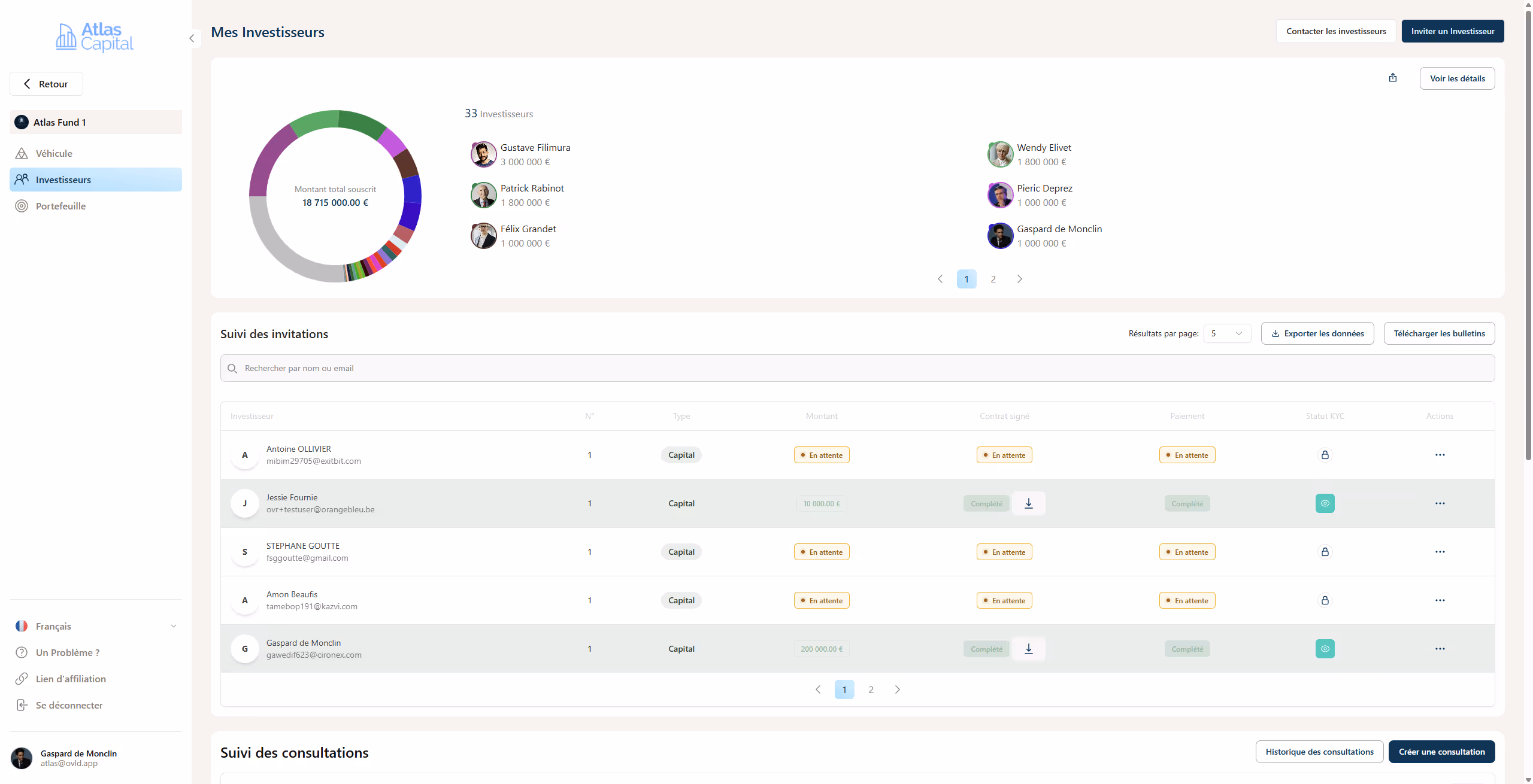Screenshot atlas fund