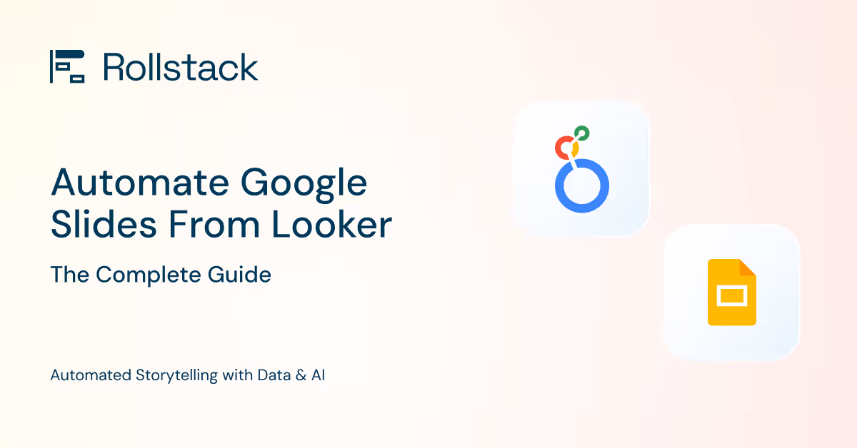 Automate Google Slides from Looker