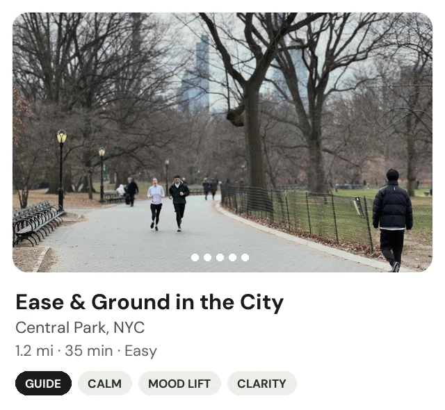 Trek: Ease and Ground in the City on the Great Lawn