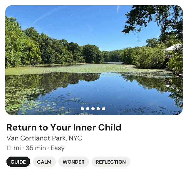 Trek: Return to Your Inner Child in Van Cortlandt Park