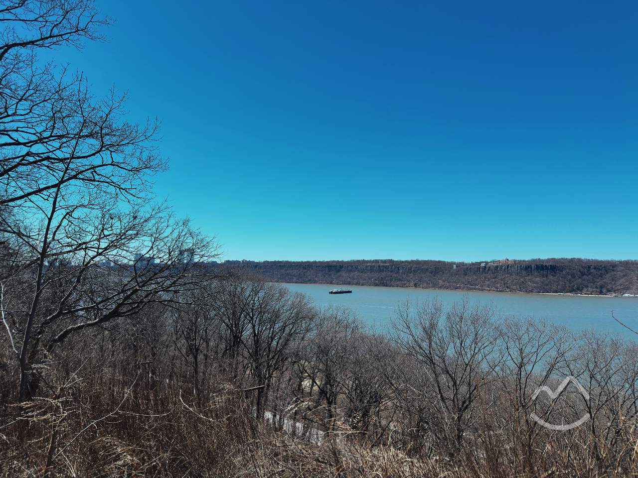 A wooded trail through Inwood Hill Park, Manhattan's last natural forest