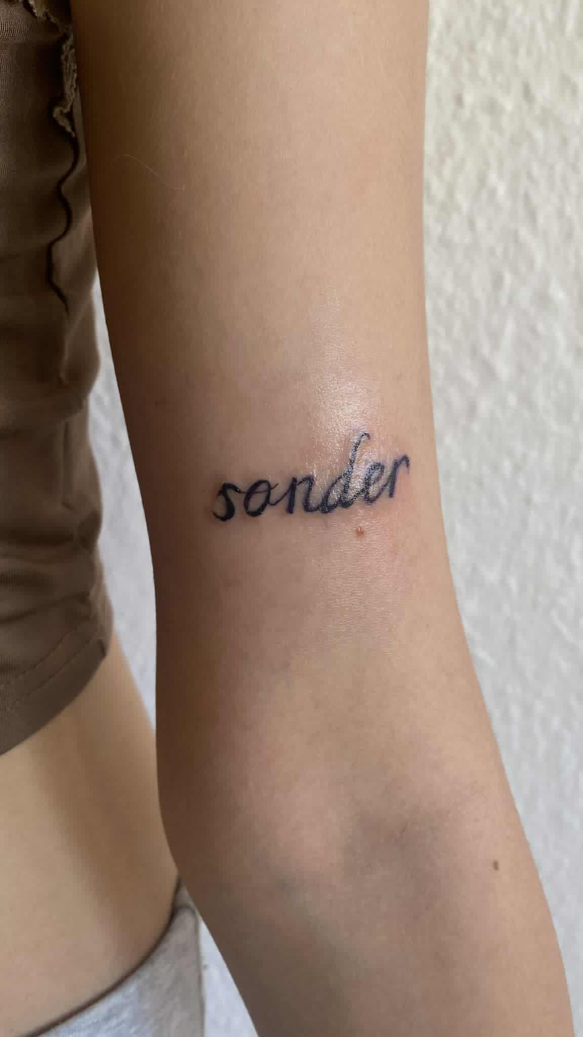 mini tatovering