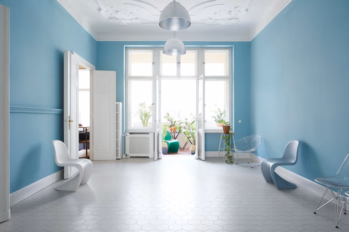Innenansicht der Location in Berlin Charlottenburg von Gebrüder Fritz