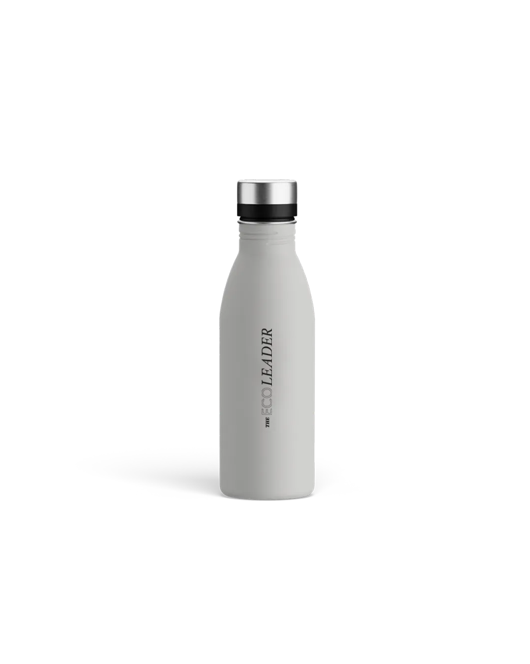 Silver Cap Bottle · 500 ml - White