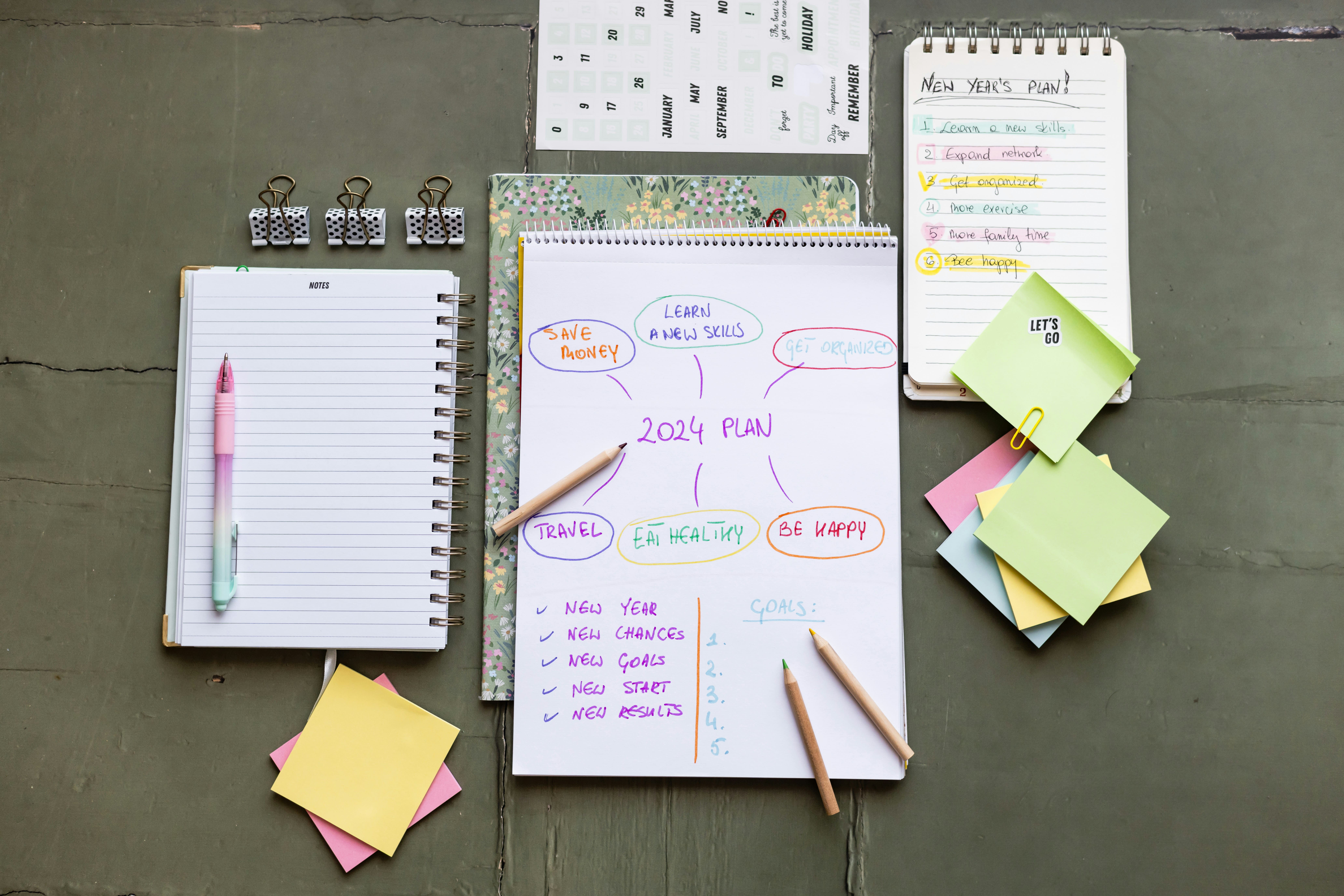 Tools for clear work.