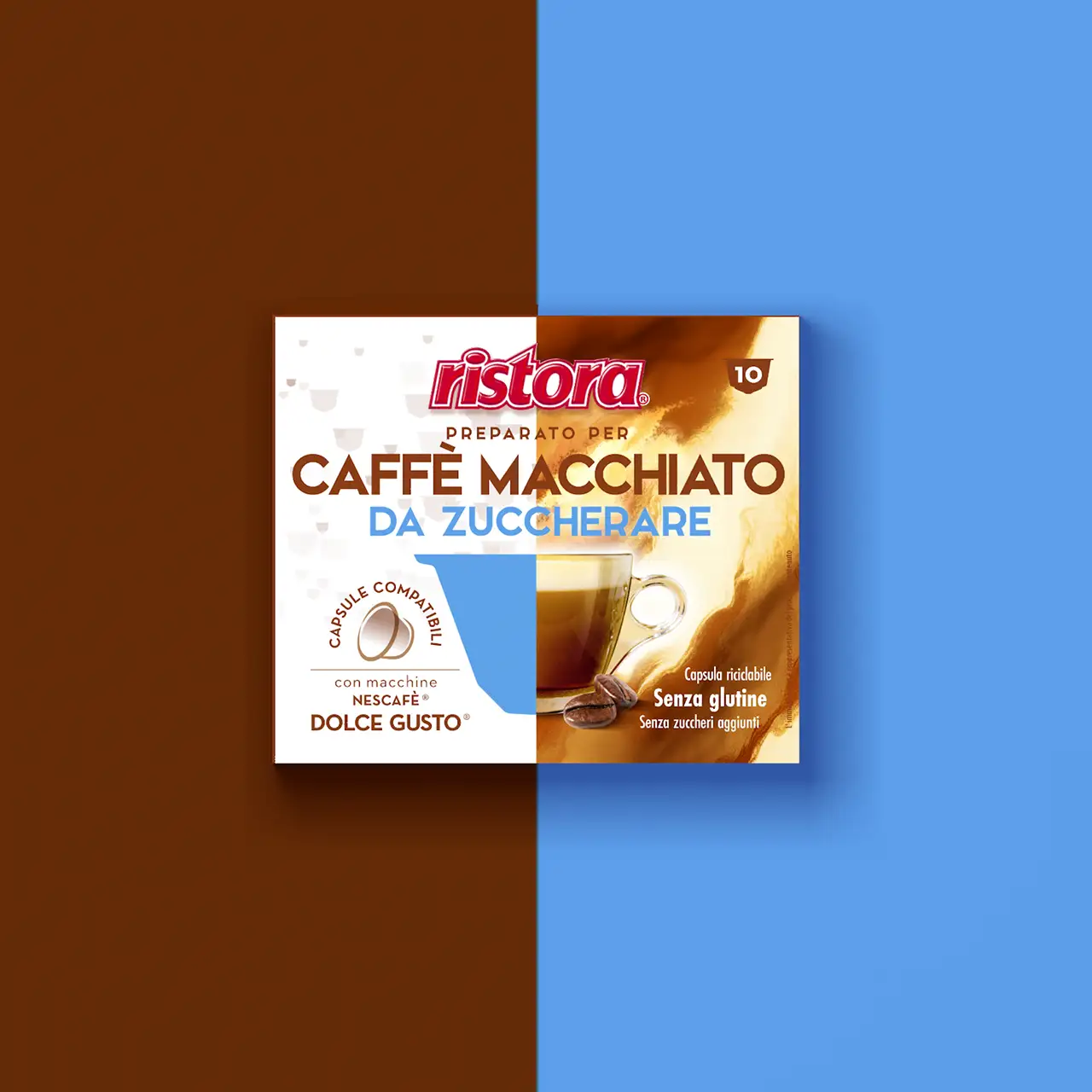 Ristora capsules restyling 