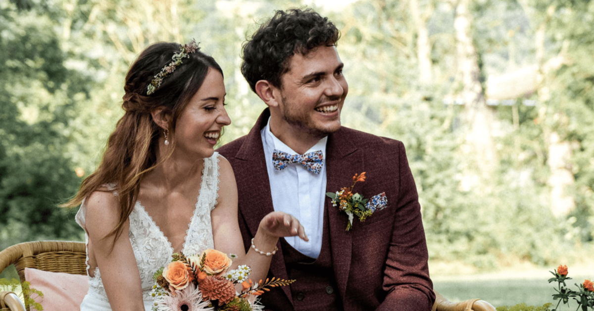 Photographie de mariage à Lyon : Mariage bohème au domaine de Tourieux
