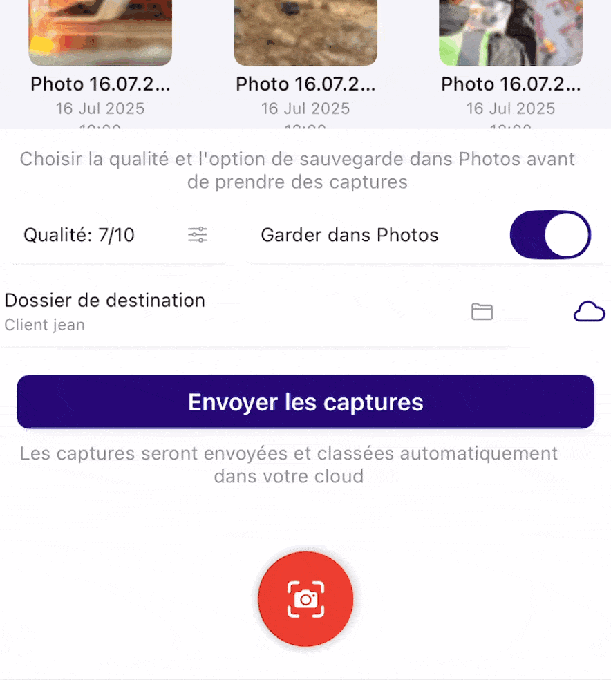 Media iOs interface