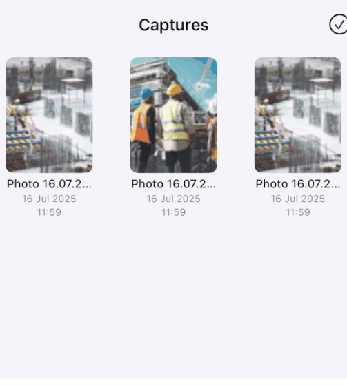 Planification iOs interface