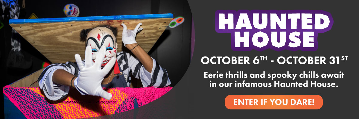 haunted house available october 6th through 31st