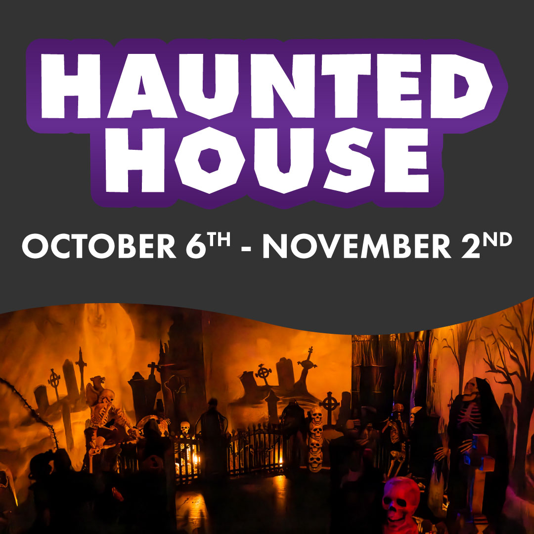 haunted house available all month
