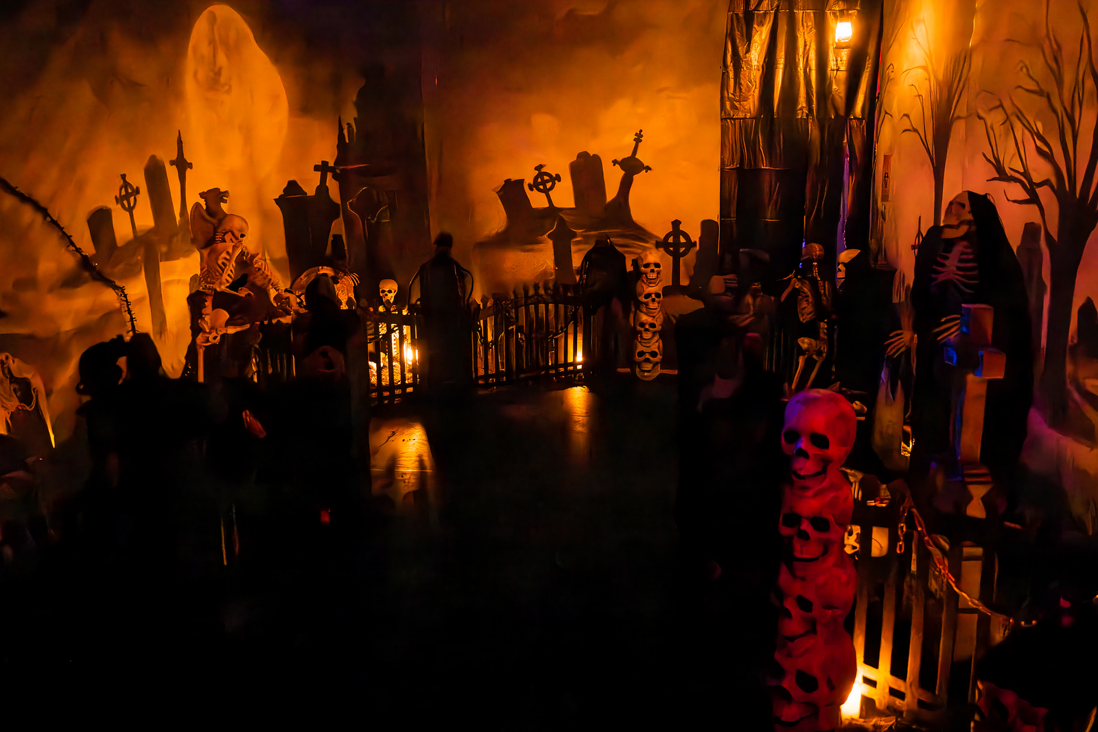 haunted house exhibit