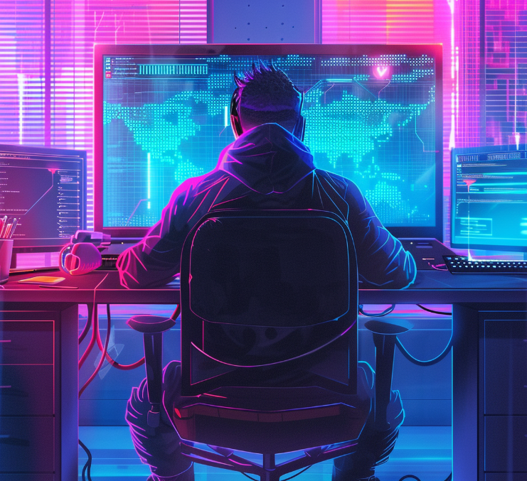 Chef de projet IA concevant un produit numérique grâce au vibe coding