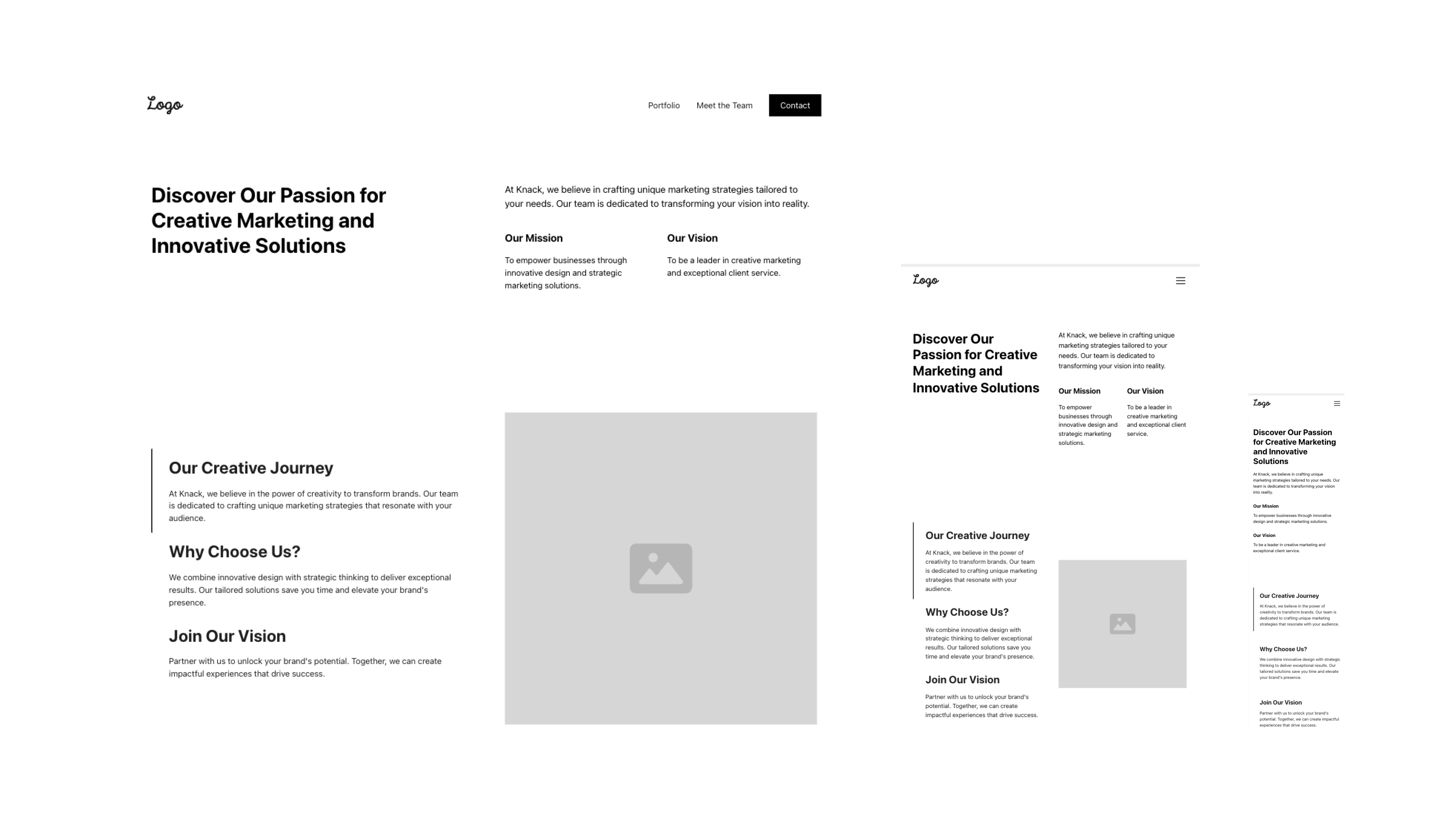 Finances screen wireframes