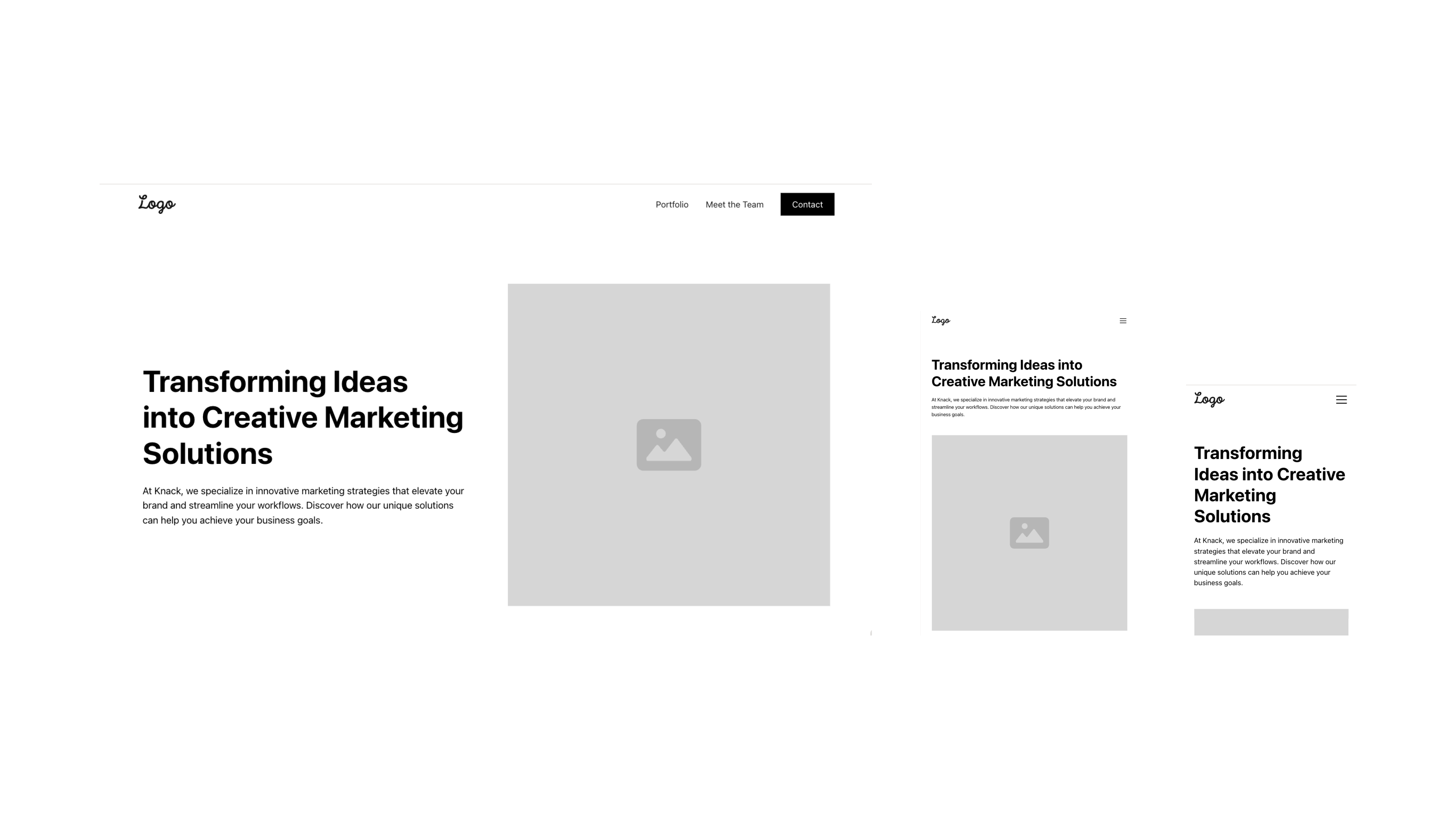 Payments screen wireframes