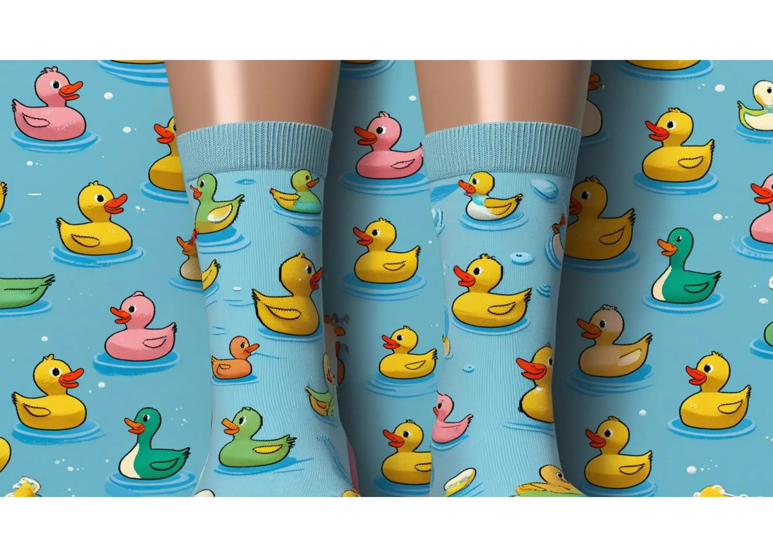 socks with ducks on them,