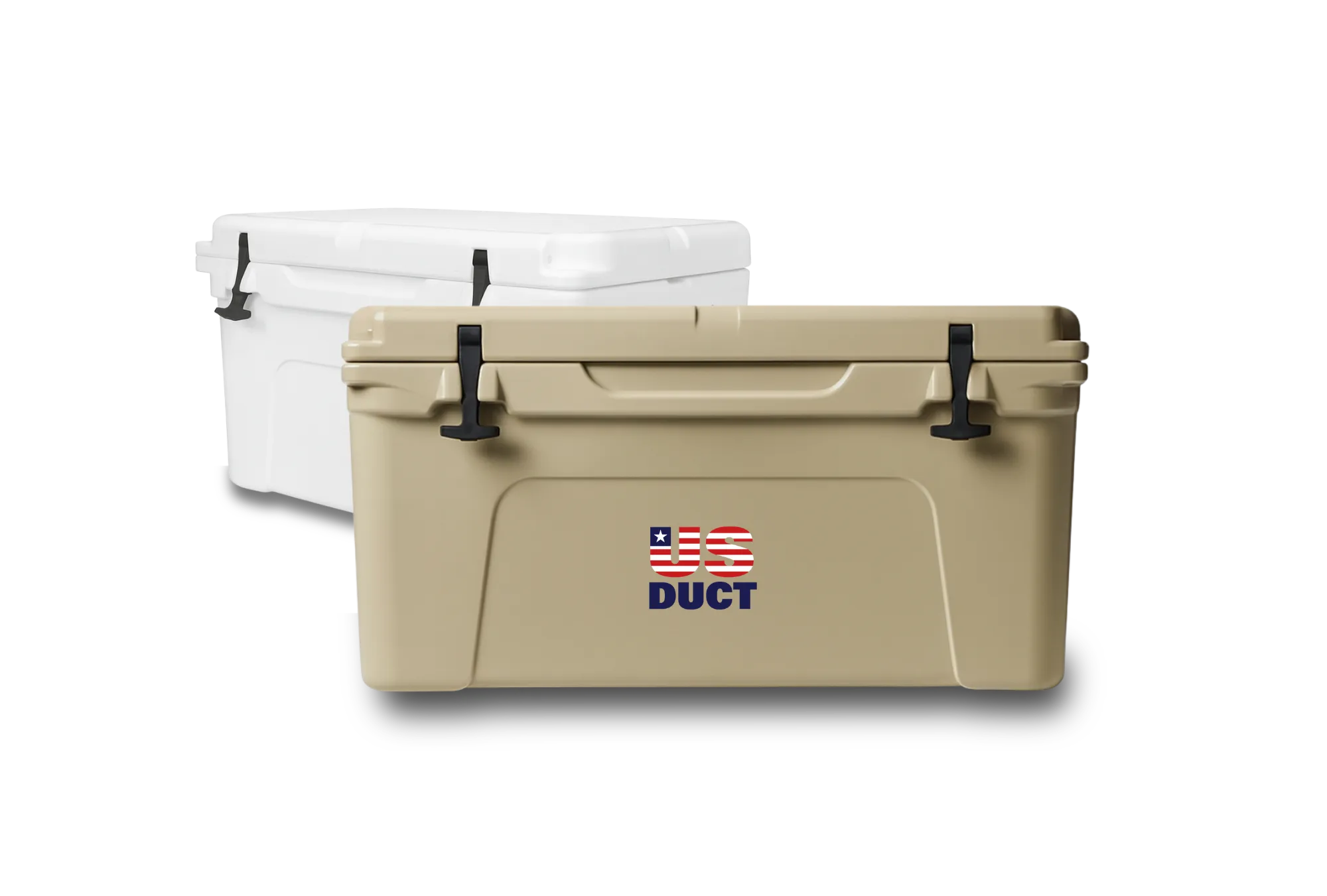 US Duct Branded Yeti Tundra 65 Coolers.