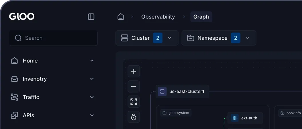 Gloo enterprise dashboard ui
