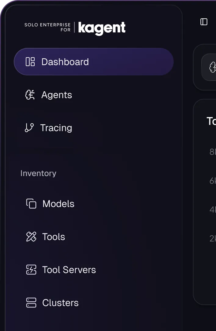 Solo enterprise for kagent dashboard