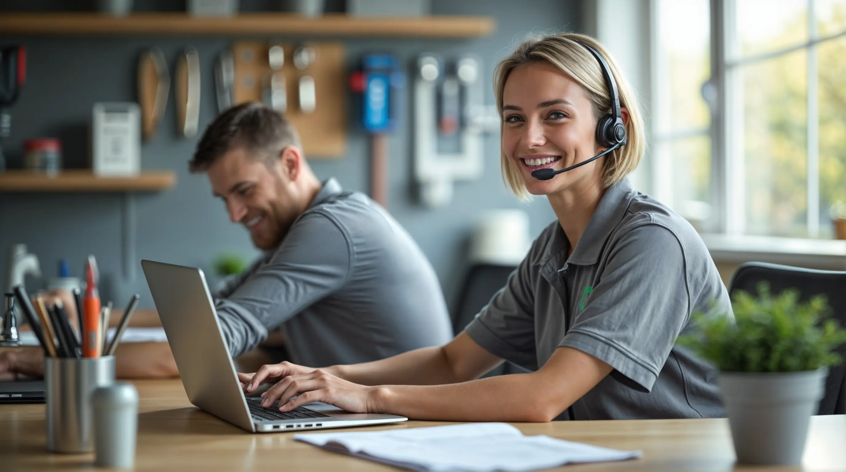 Smart Service team using Mission Control