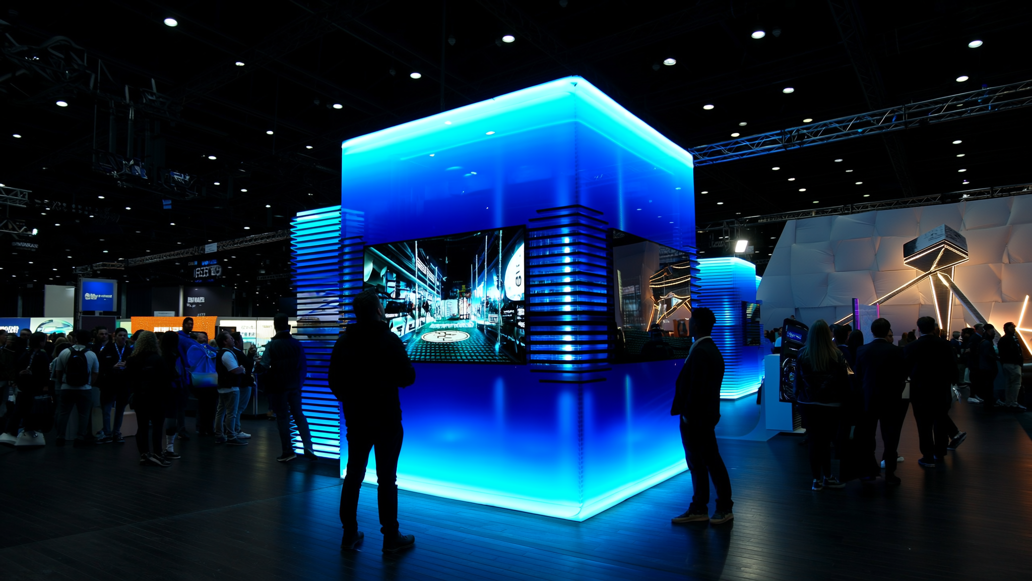 director and cinematographer discussing a shot