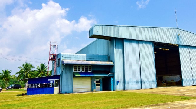 Ceylon Aeronautical Services's Koggala Hangar