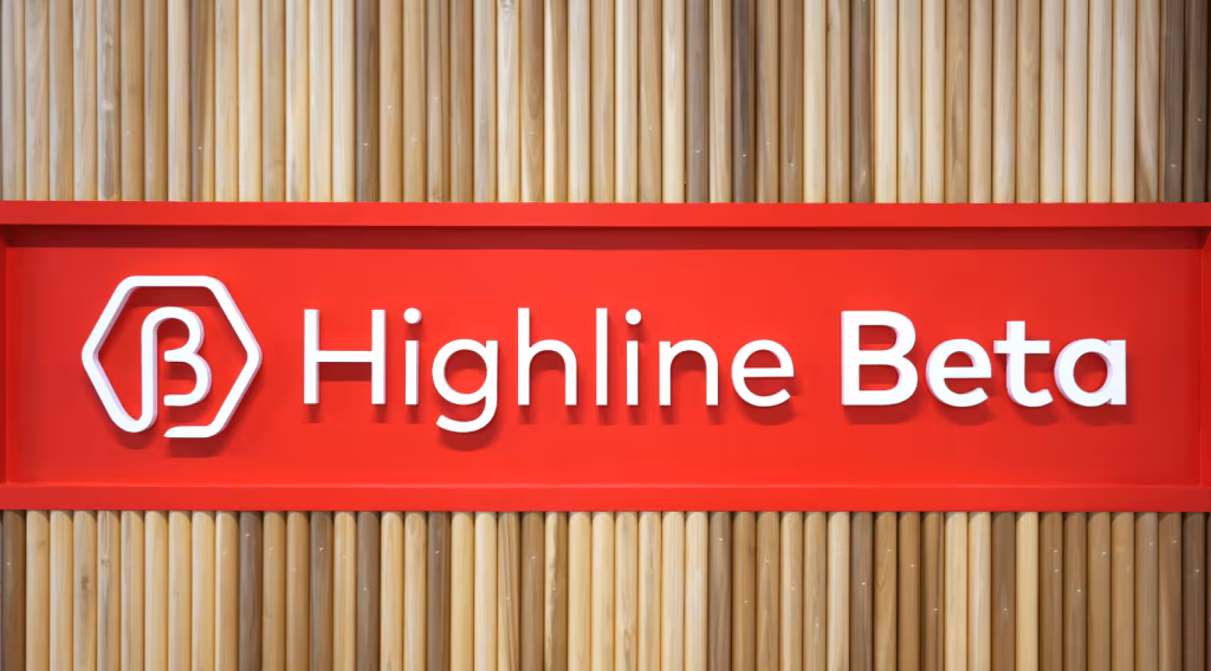Highline Beta office sign