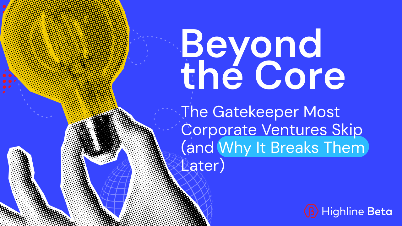 Problem Solution Alignment: The Gatekeeper Most Corporate Ventures Skip (and Why It Breaks Them Later)