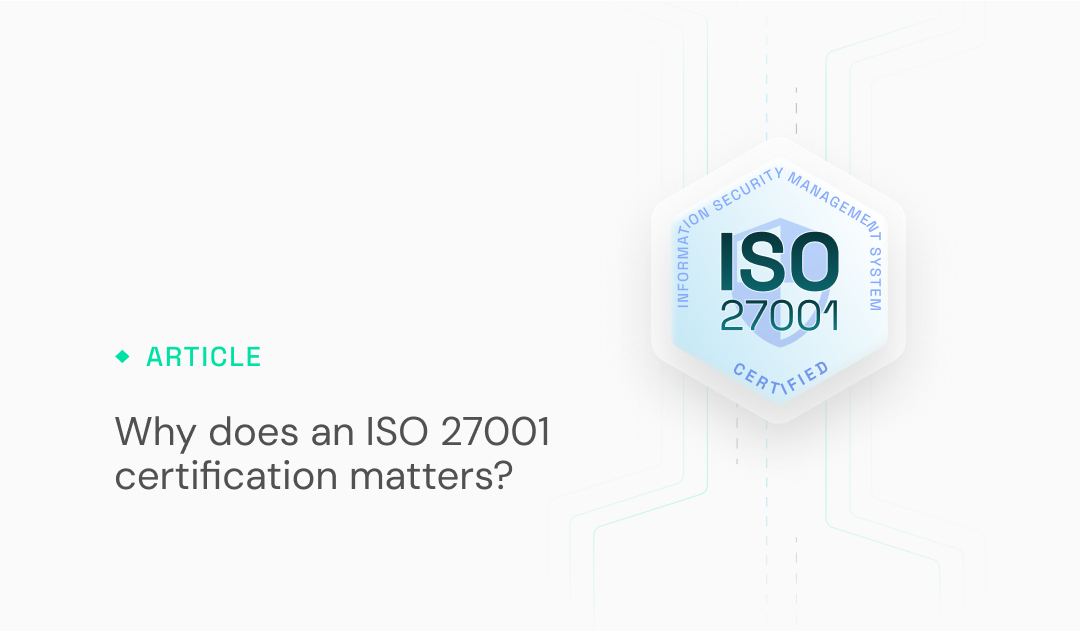 Chift is ISO 27001 certified - Why this matters