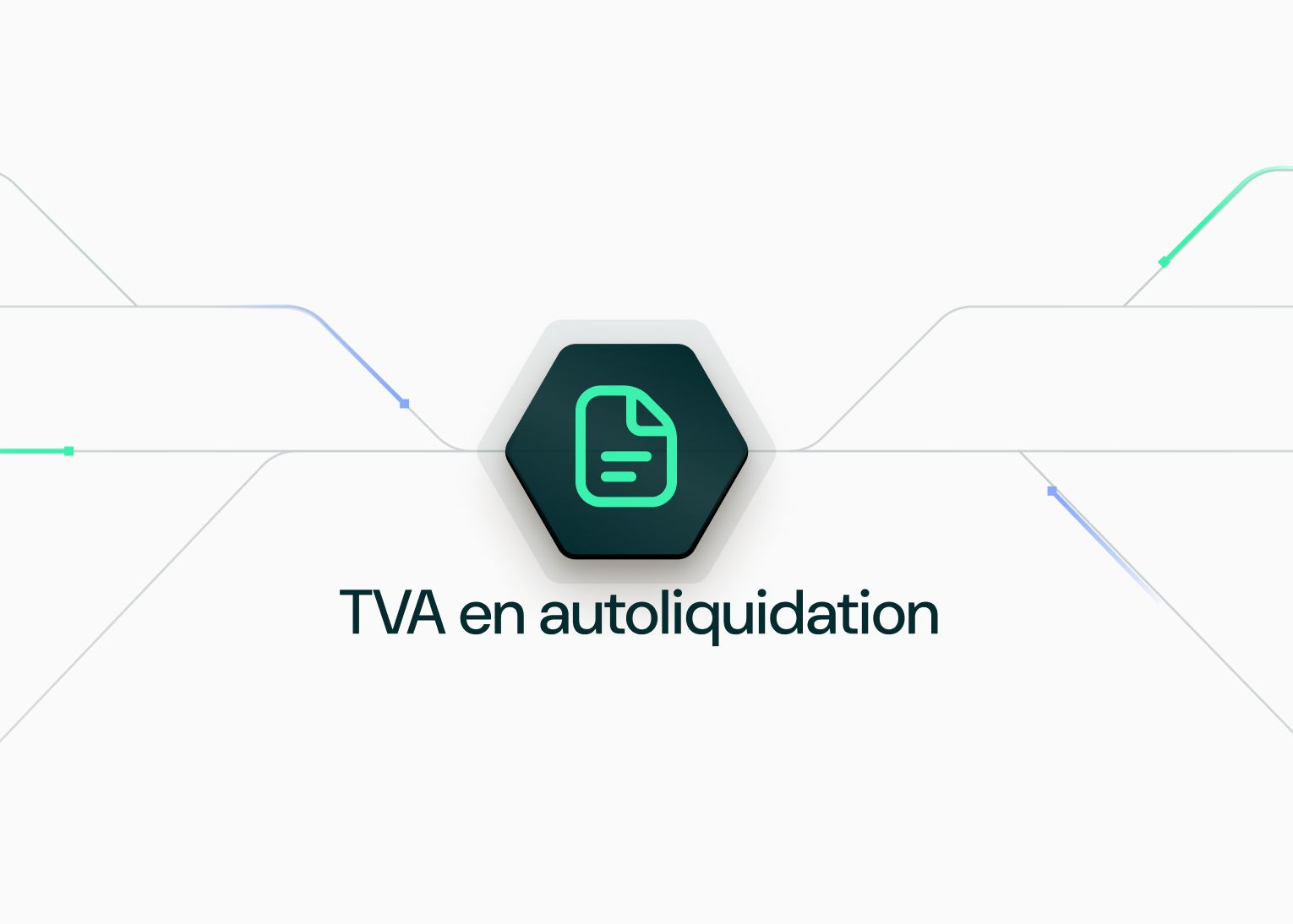 Image du logo d'une TVA en autoliquidation