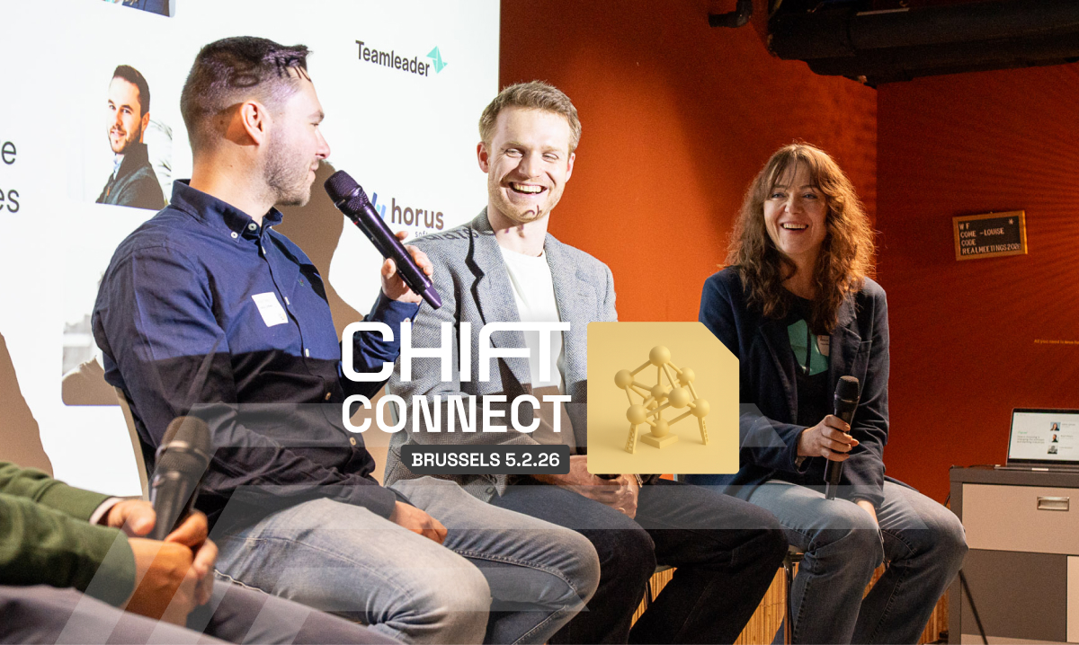 Kalina Lipinska, VP Product at Teamleader, Bryan Steyns, CTO & Co-founder at Horus, Luka Caratsch, CRO at Swan at Chift
