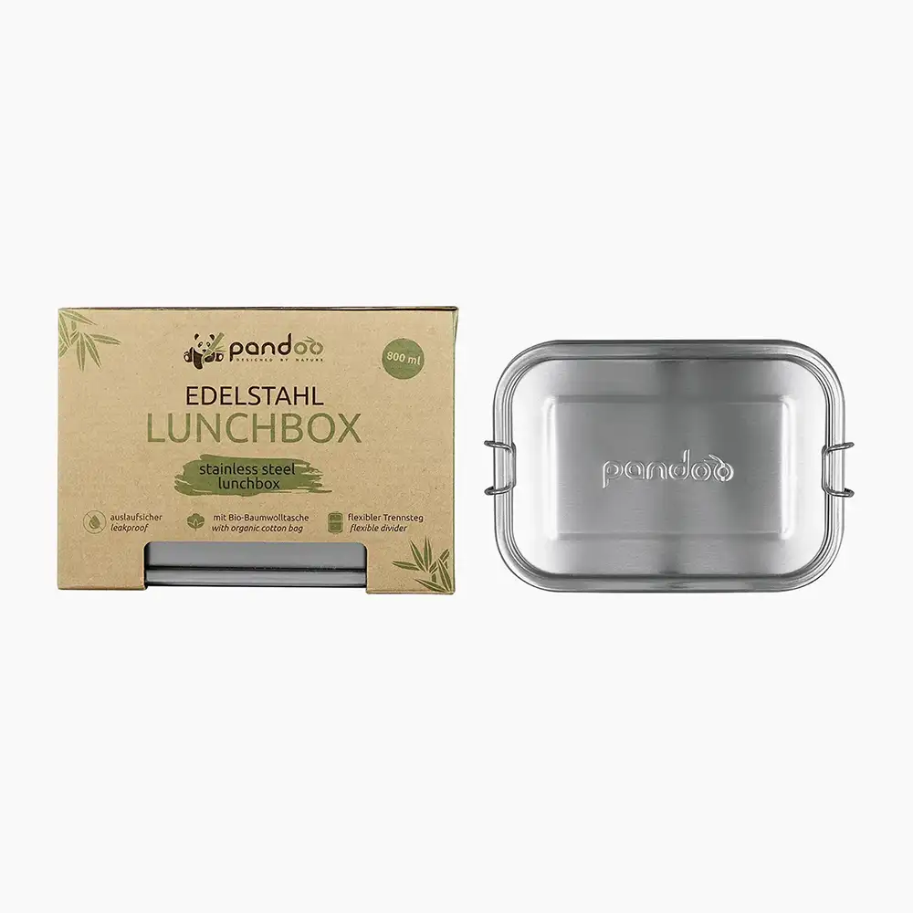 PANDOO Edelstahl Lunchbox