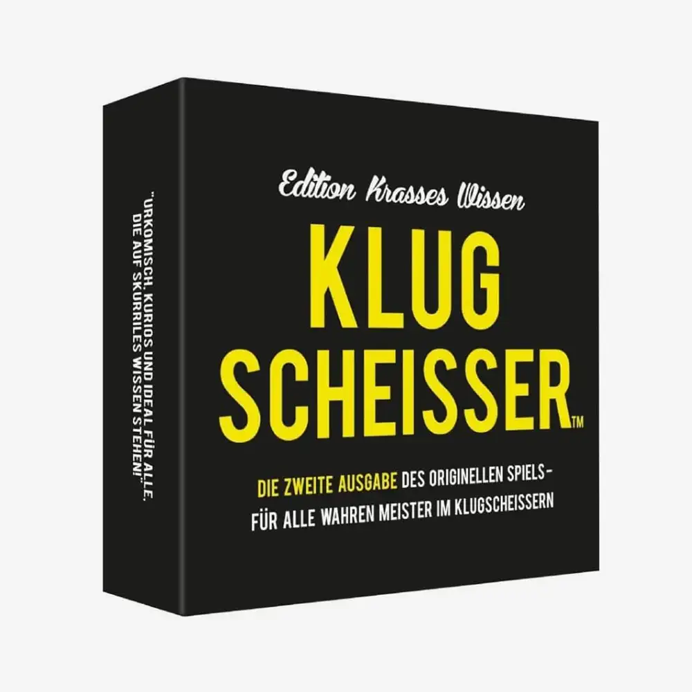 Klugscheisser-Quiz – Edition krasses Wissen