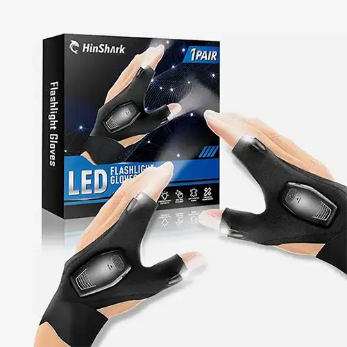 Taschenlampen-Handschuhe