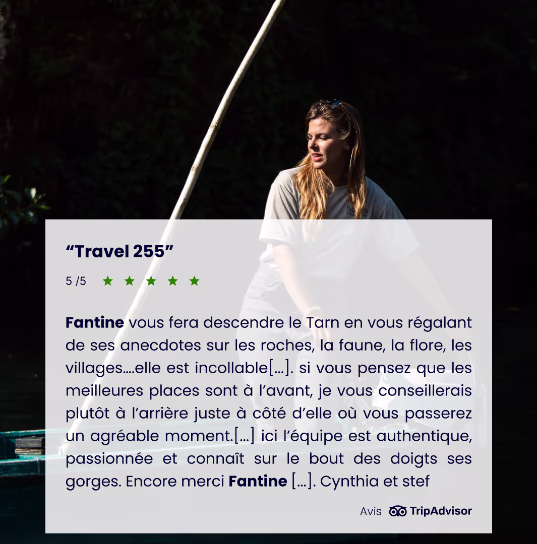 avis client sur la bateliere fantine