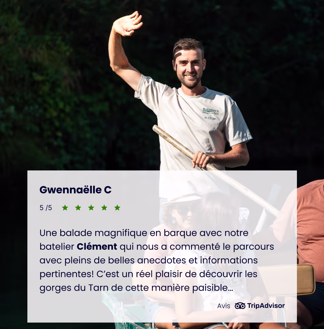 avis client sur le batelier clément