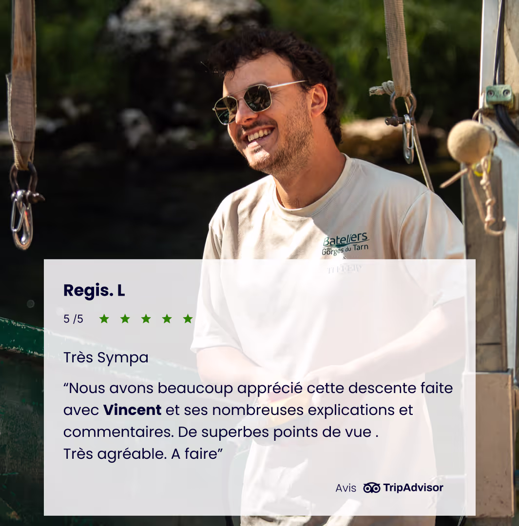 avis client sur le batelier vincent