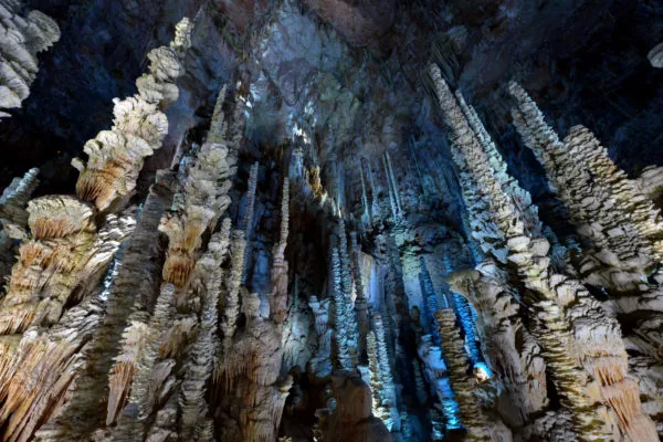 stalactites à l'aven armand