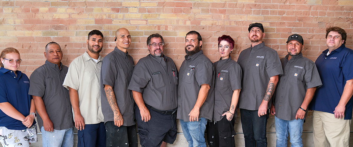 Utah Maintenance Team Highland Partners group photo