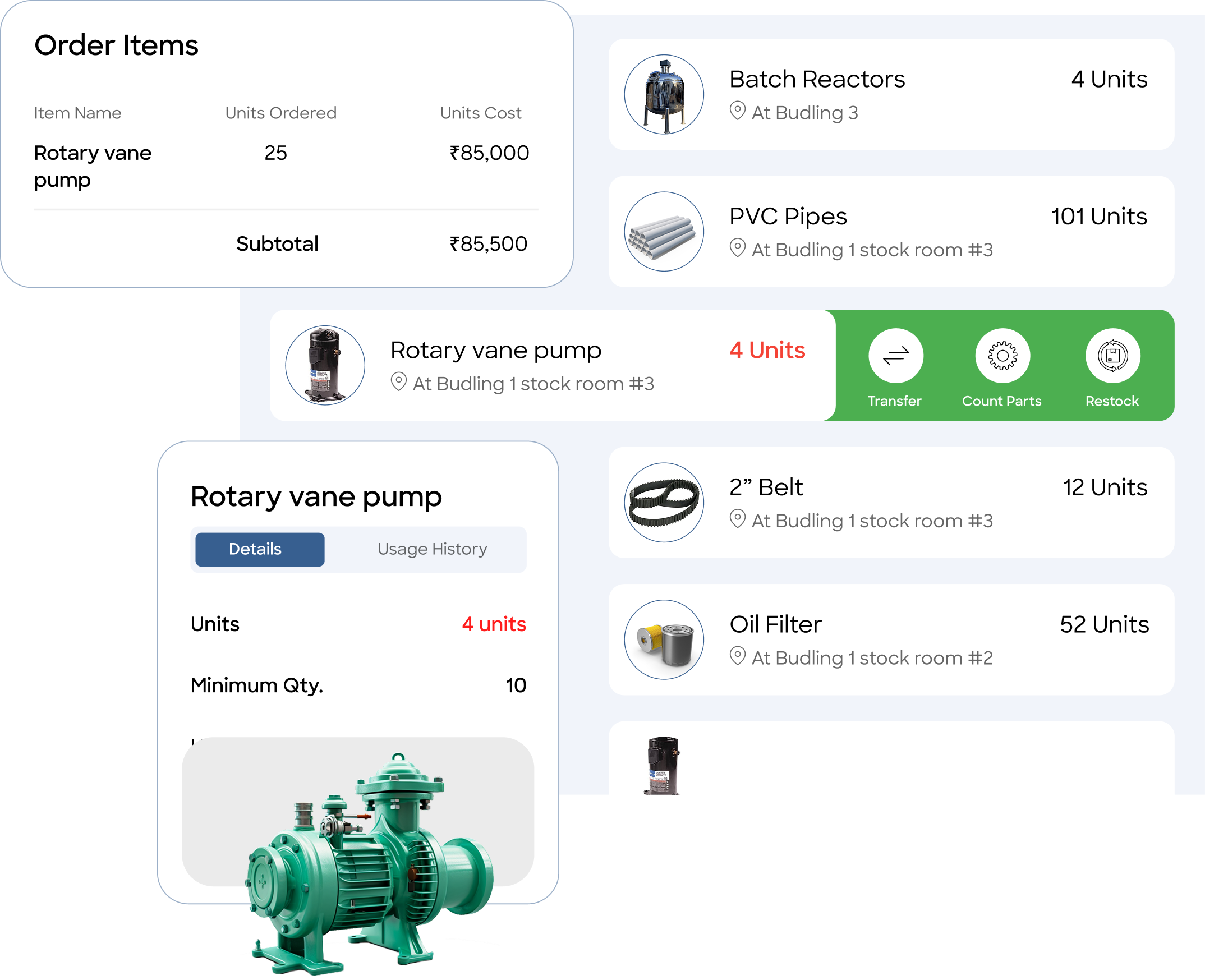 Opmaint reporting and analytics dashboard for real-time maintenance data insights and performance tracking