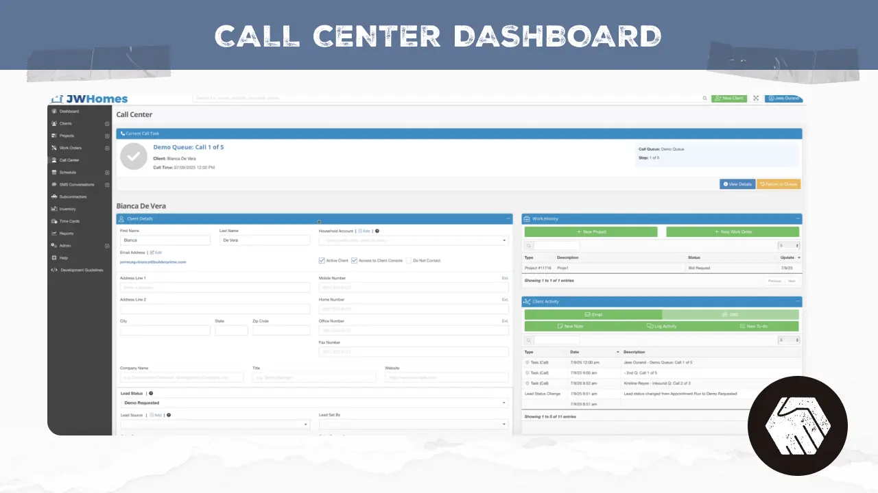 Introducing the Call Center Dashboard: Convert More Leads with Built-In Call Management