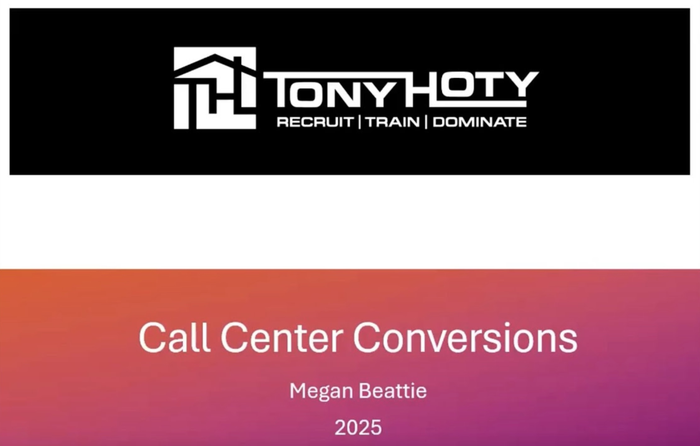 On-Demand | Call Center Conversions Virtual Bootcamp with Megan Beattie