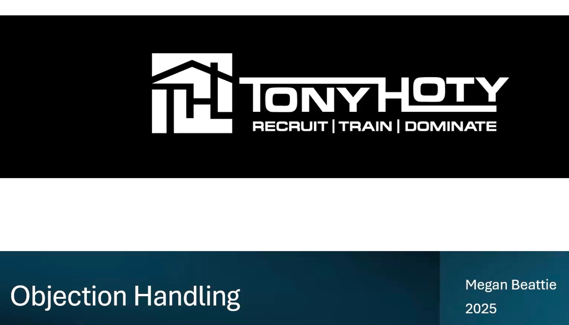 On-Demand Webinar: Objection Handling Bootcamp with Megan Beattie