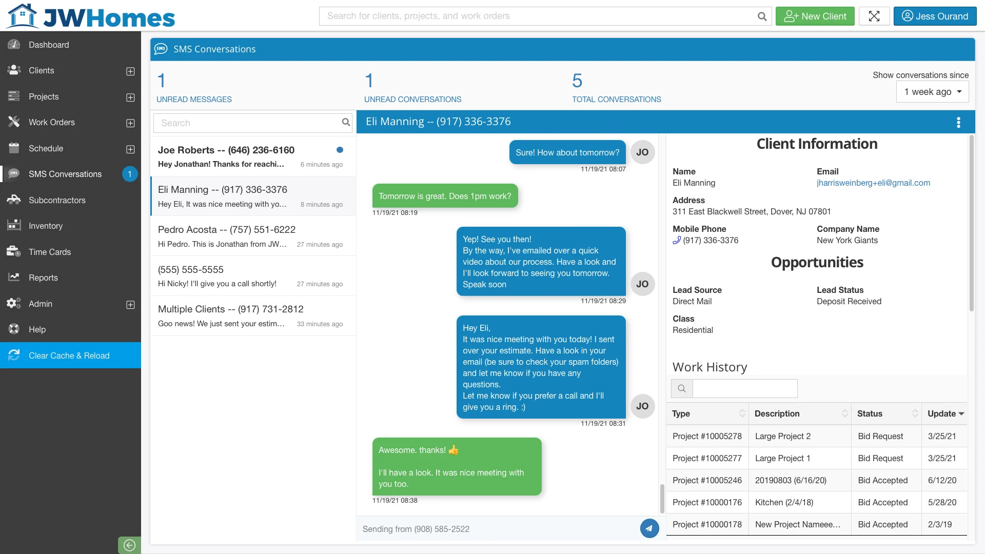 How to use SMS to communicate with your leads and customers