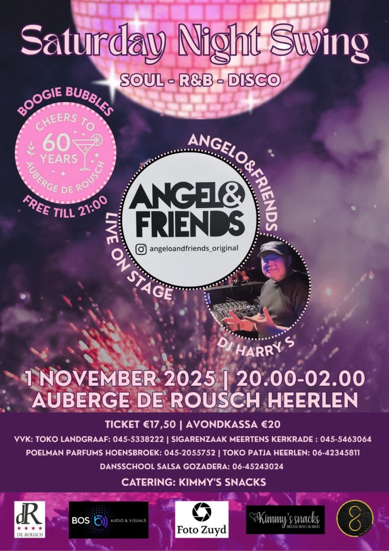 Saturday Night Swing 1 november 2025