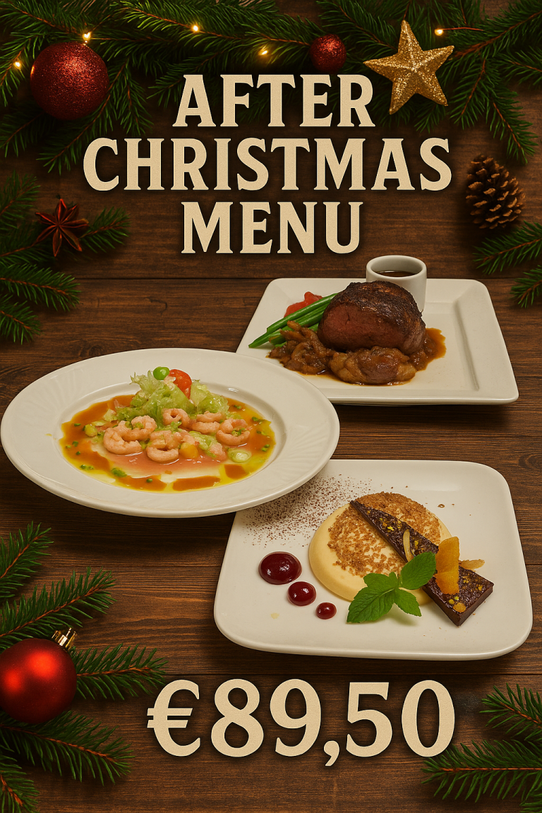 After Christmas Menu