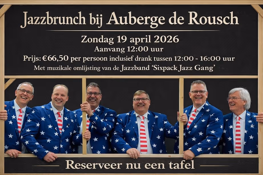 Jazzbrunch 19 april 2026