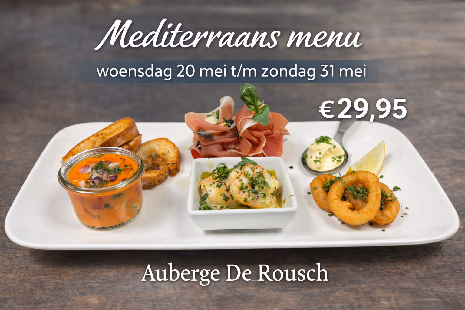 Mediterranes Menü 