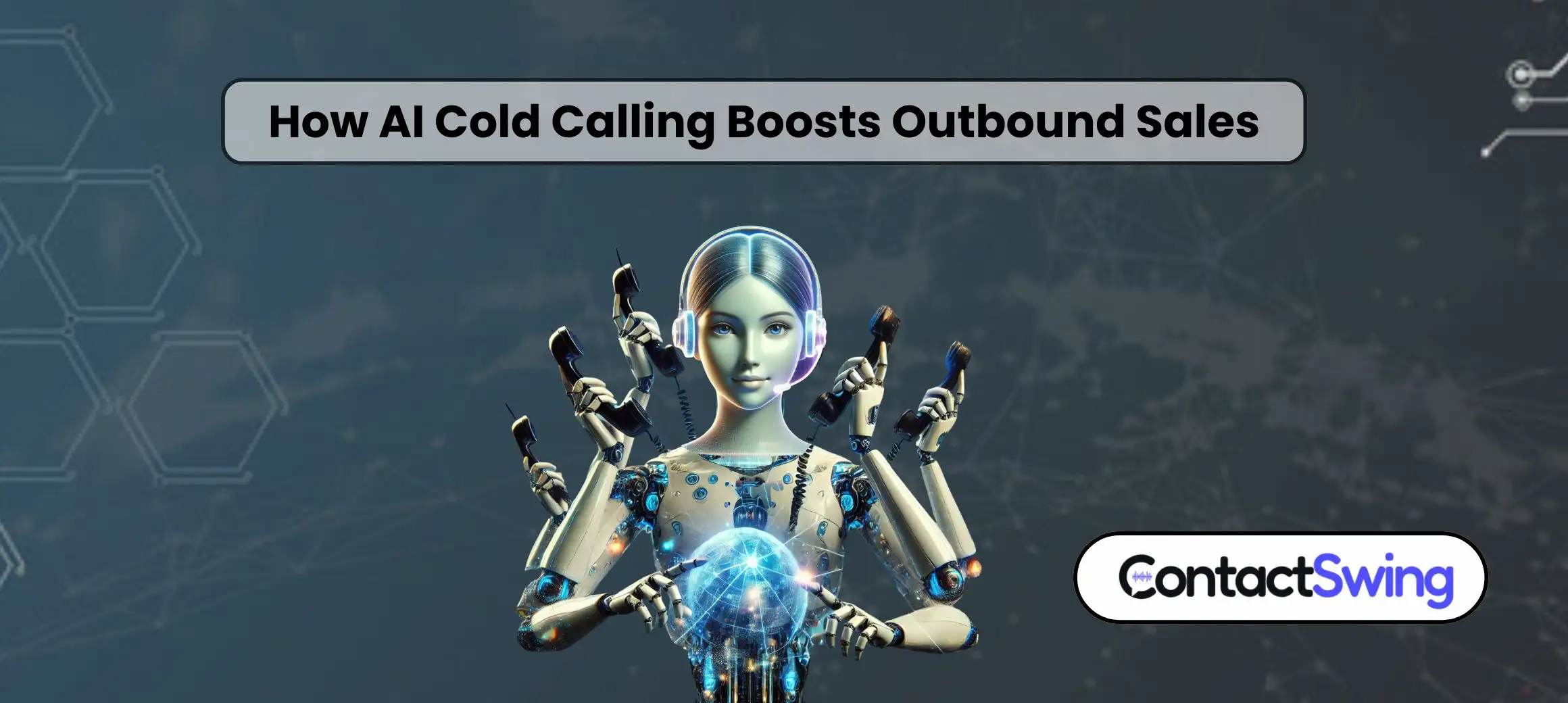 How AI cold calling boosts outbound sales infographic