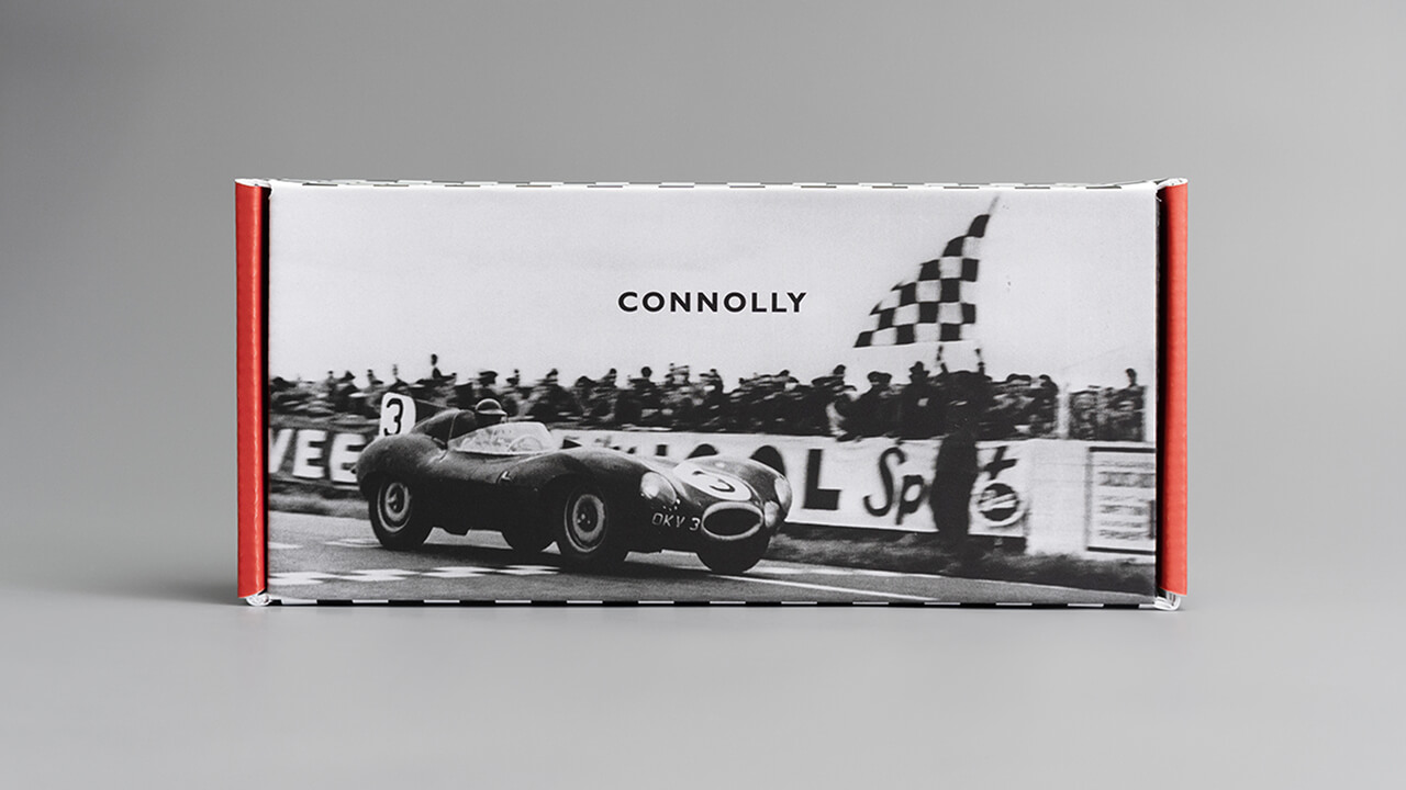Connolly packaging printed on Novatech Silk